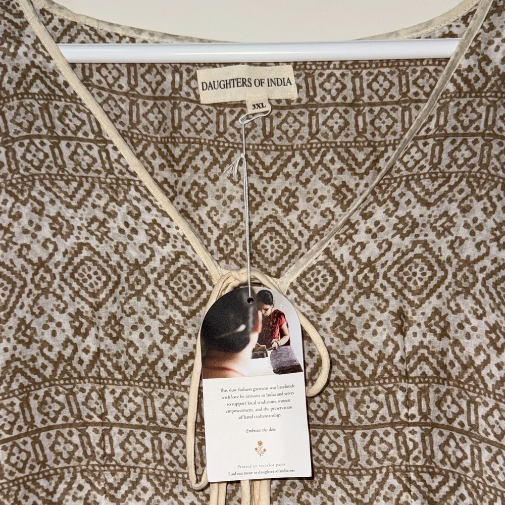 Daughters of India Jasmine Midi Dress - Shell 3XL - Picture 11 of 15